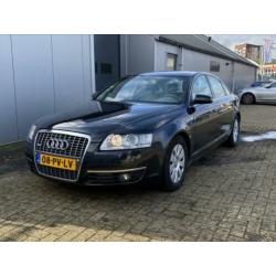 Audi A6 3.0 TDI 165KW Quattro Tiptr 2005 Zwart Sedan