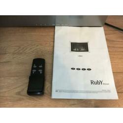 Ruby Linea elektrische haard