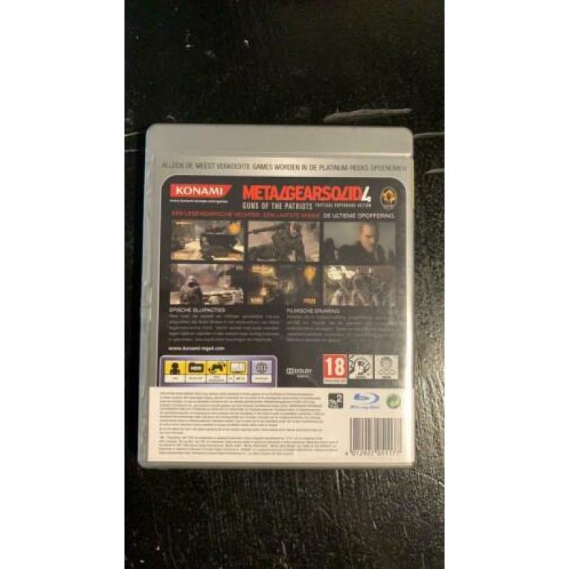 Metalgearsolid 4 PS3