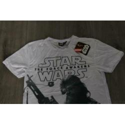 Wit heren shirt STAR WARS, maat XS, NIEUW! (IS)