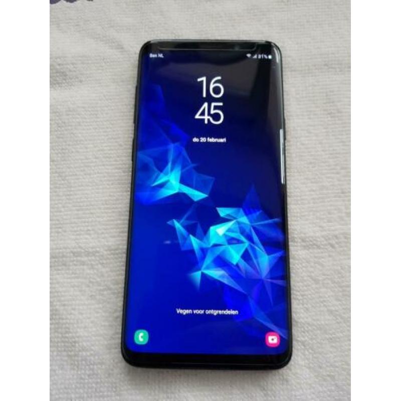 Samsung Galaxy S9 Plus 64GB met kleine barst