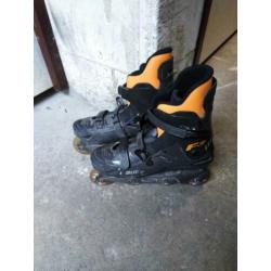 Skaten, inline skates, maat 47, merk Bauer