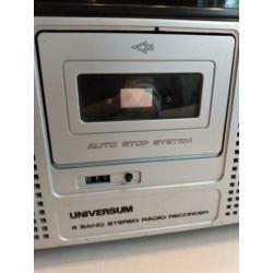 Retro radio cassettespeler Universum CTR2388