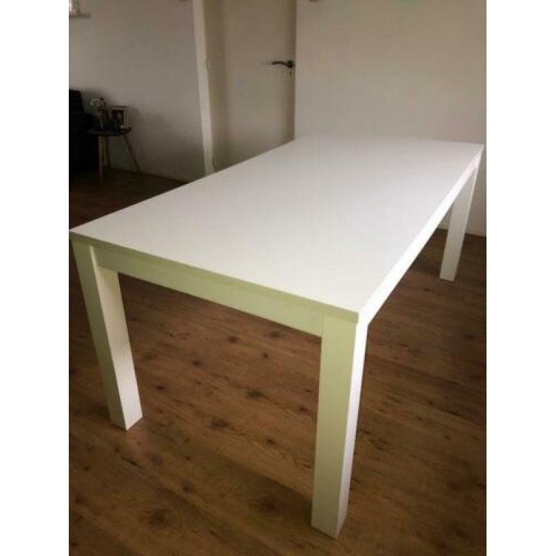 Eettafel wit 90x180 cm