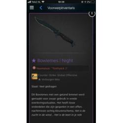 Csgo inventory/incl. Knife/€125/vast bedrag/geen ruil/