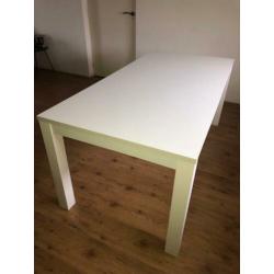 Eettafel wit 90x180 cm