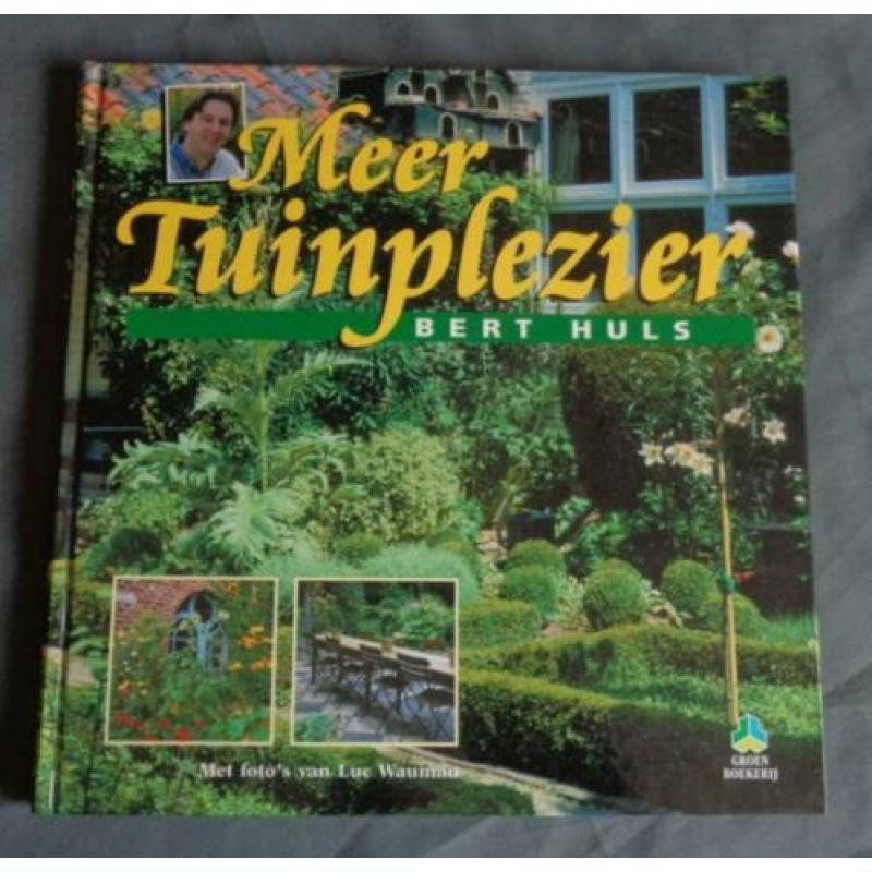 MEER TUINPLEZIER Bert Huls tuin tuinieren boek 128 blz. ISBN