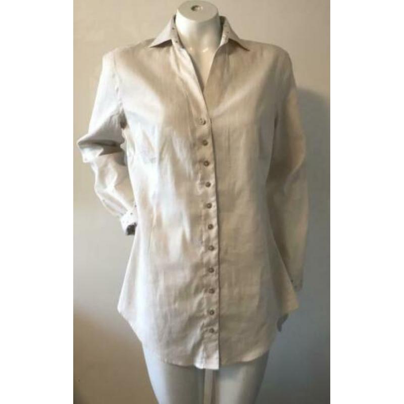 Linnen Blouse van Cavallaro mt 44