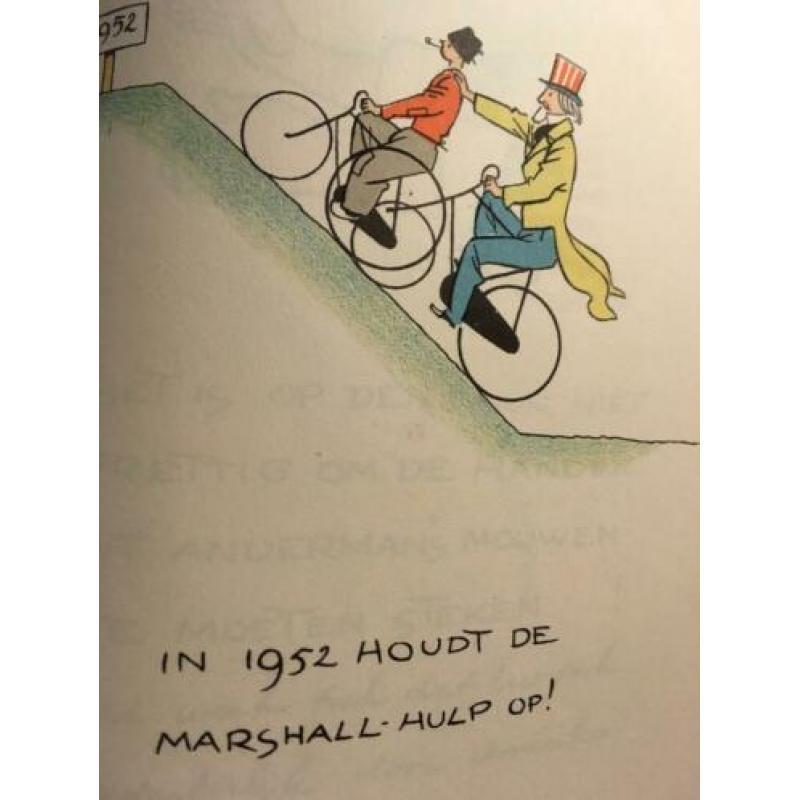 Strip uit 1950: Het Marshallplan en u.