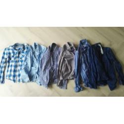 23 overhemden maat m (scotch & soda, jack & jones, chasin et