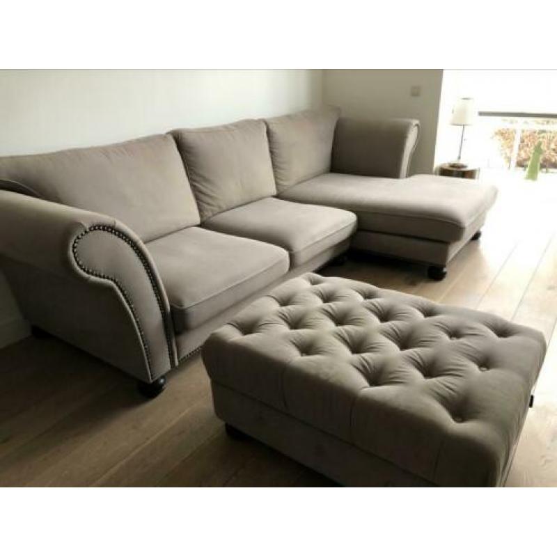 3,5 lounge bank urban sofa inclusief poef