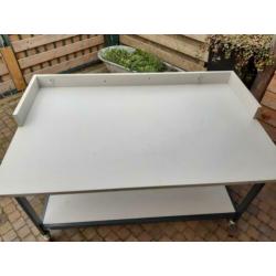 Inpaktafel / werkbank 160x100x90