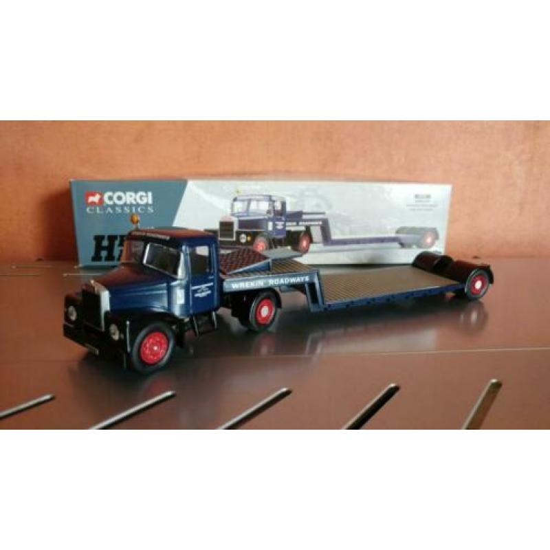 CORGI 16701 Wrekin Scammell Articulated and Low Loader