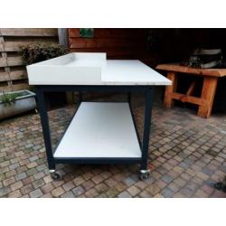 Inpaktafel / werkbank 160x100x90