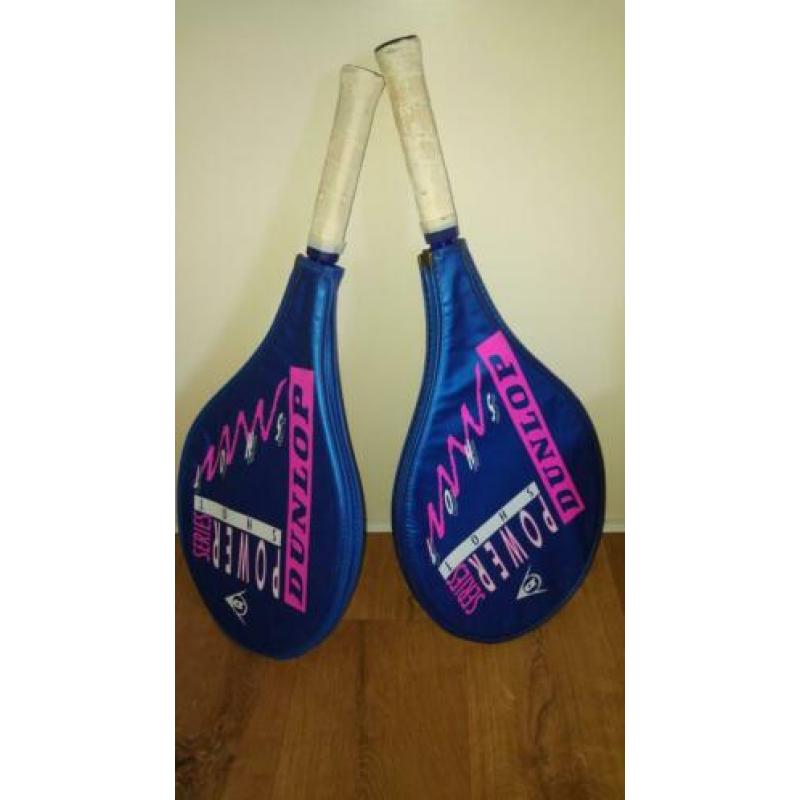 Dunlop tennisrackets twee stuks