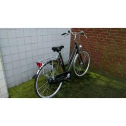 Dames fiets Giant met elektrische versnelling