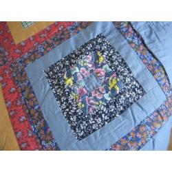 Nieuw,handwerk patchwork quilt set / sprei /bedsprei.1556#