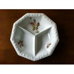 3 Vaks Schaal "Rosenthal" 'Moosrose'