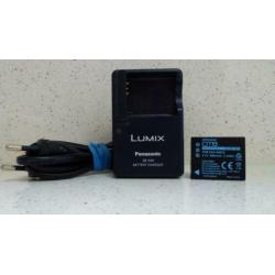 Oplader panasonic lumix +Accu