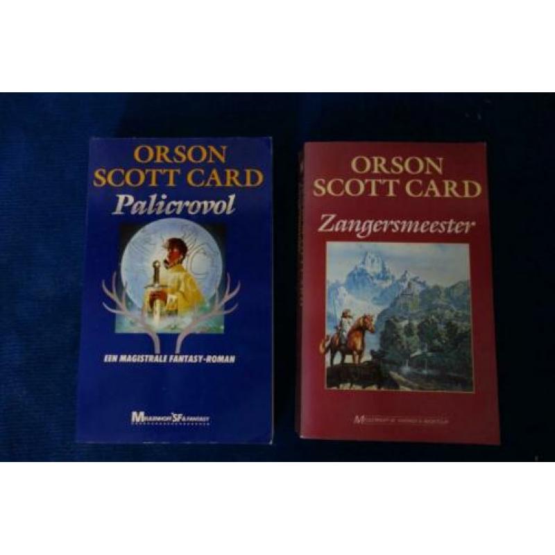 Uitgebreide verzameling Orson Scott Card boeken