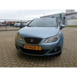 Seat Ibiza 1.2TDI 55KW Ecomotive ST 2010 Blauw