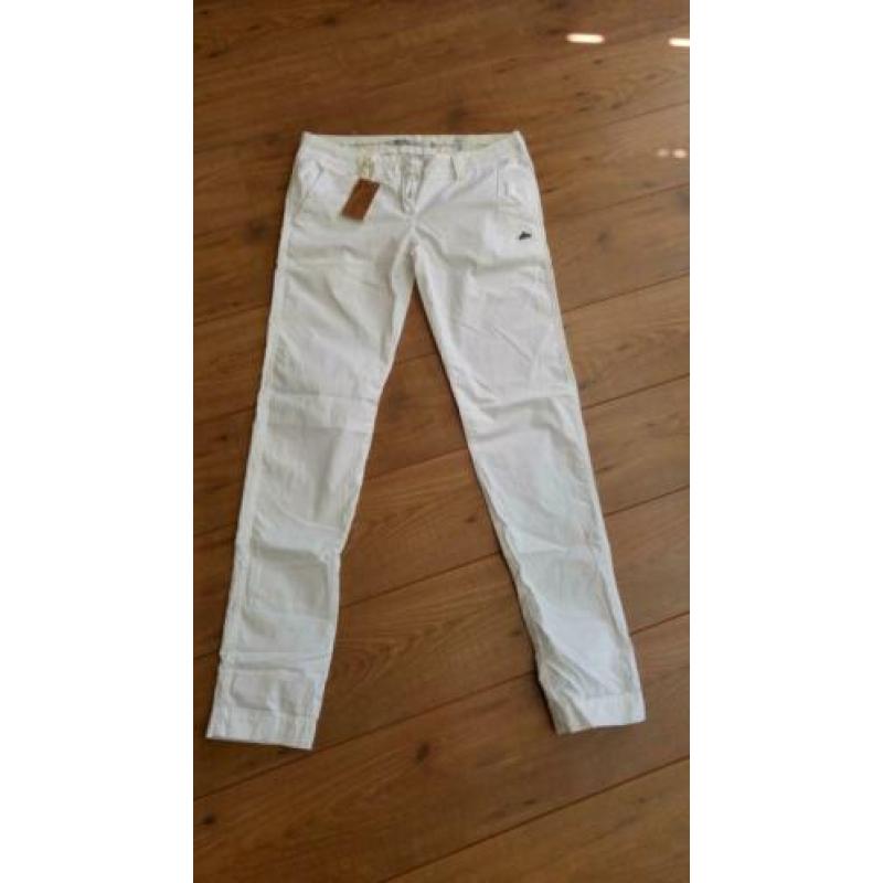 LEUKE en TRENDY casual witte broek van CARS mt. 40 - nieuw