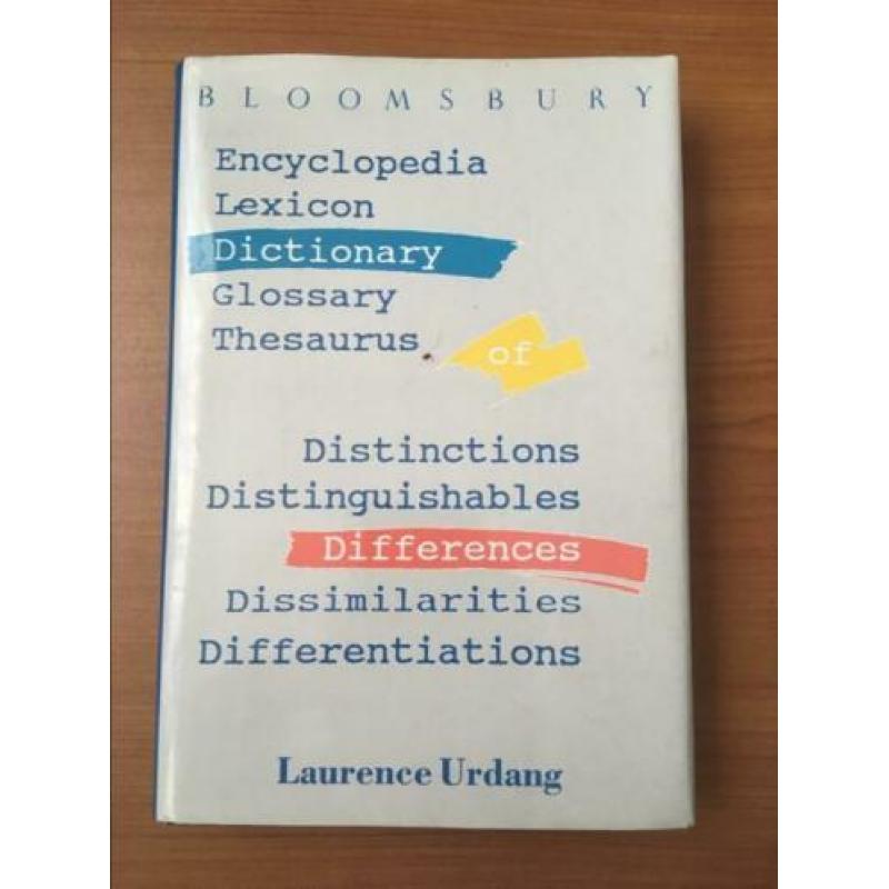 Dictionary of Differences - Lawrence Urdang