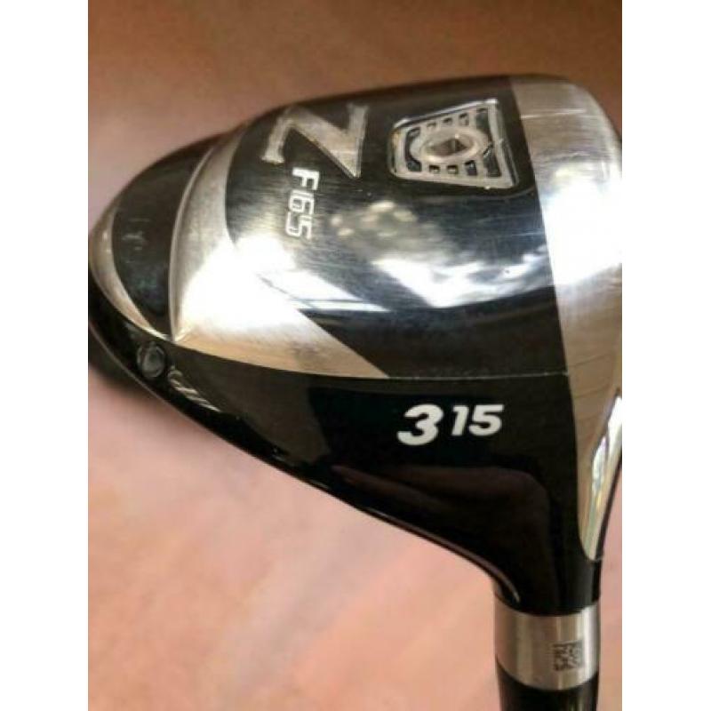 Srixon Z F65 fairway / houten 3 -15 gr. met regular shaft