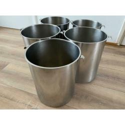 AMSTA Sweden Stainless 18-10 soep saus containers RVS 13 st.