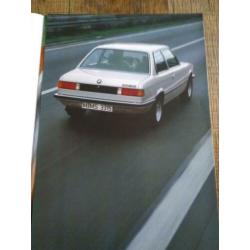 BMW 3 serie e21 prachtige folder met kleur folder beide 1978