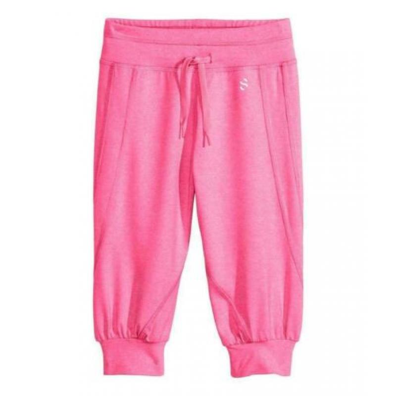 NIEUW H&M Broek Roze Broekje Sportbroek Gymbroek, Mt. 92