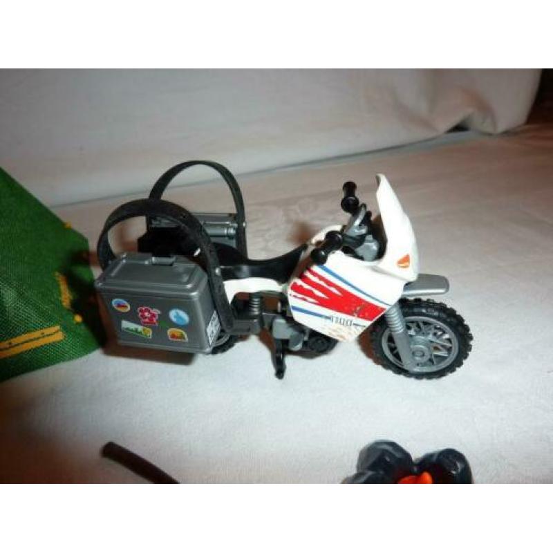 Motor tent kampeervakantie 5438 kamperen Playmobil