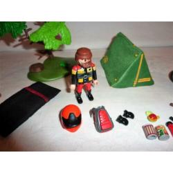 Motor tent kampeervakantie 5438 kamperen Playmobil