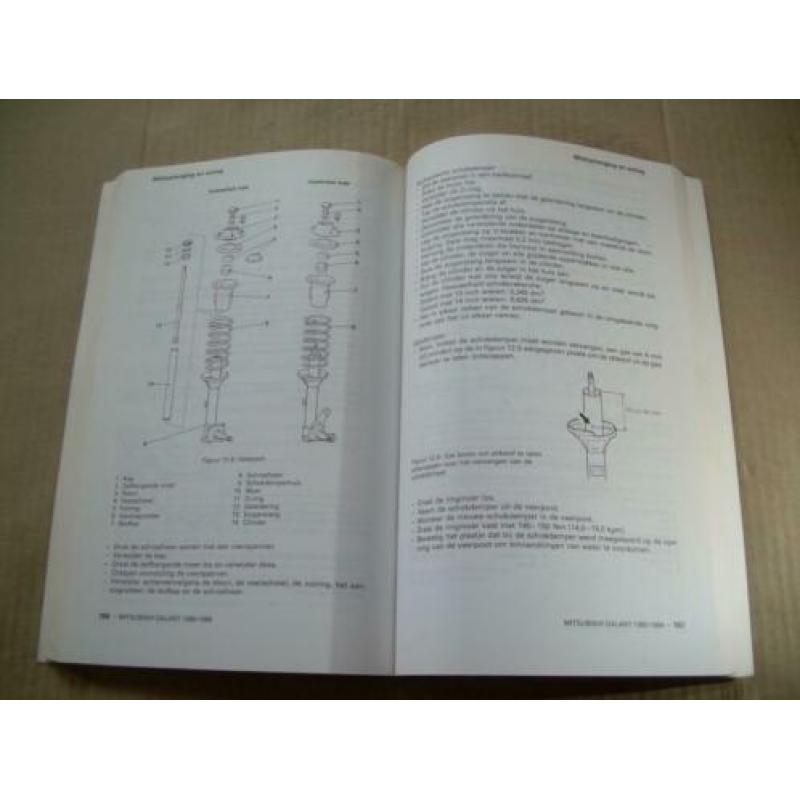 Vraagbaak Mitsubishu Galant bwj. 1980 - 1984