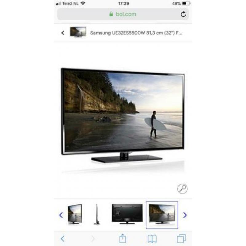 Samsung UE32ES5500W 81,3 cm (32'') Full HD Smart TV Zwart