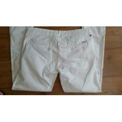 LEUKE en TRENDY casual witte broek van CARS mt. 40 - nieuw