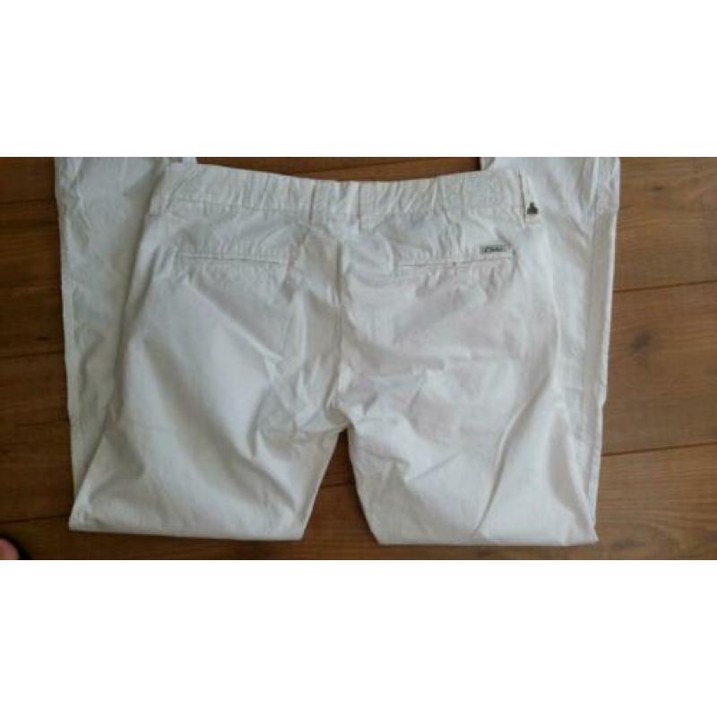 LEUKE en TRENDY casual witte broek van CARS mt. 40 - nieuw