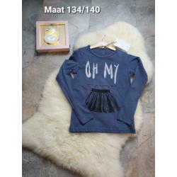 Maat 134/140 NIEUW Meisjes Shirt NAME IT