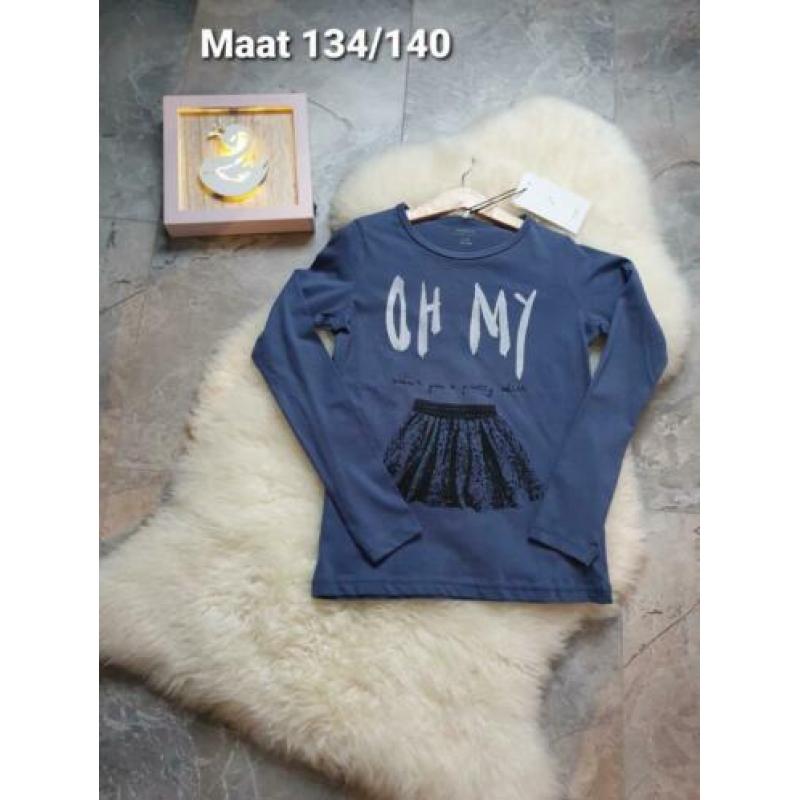 Maat 134/140 NIEUW Meisjes Shirt NAME IT