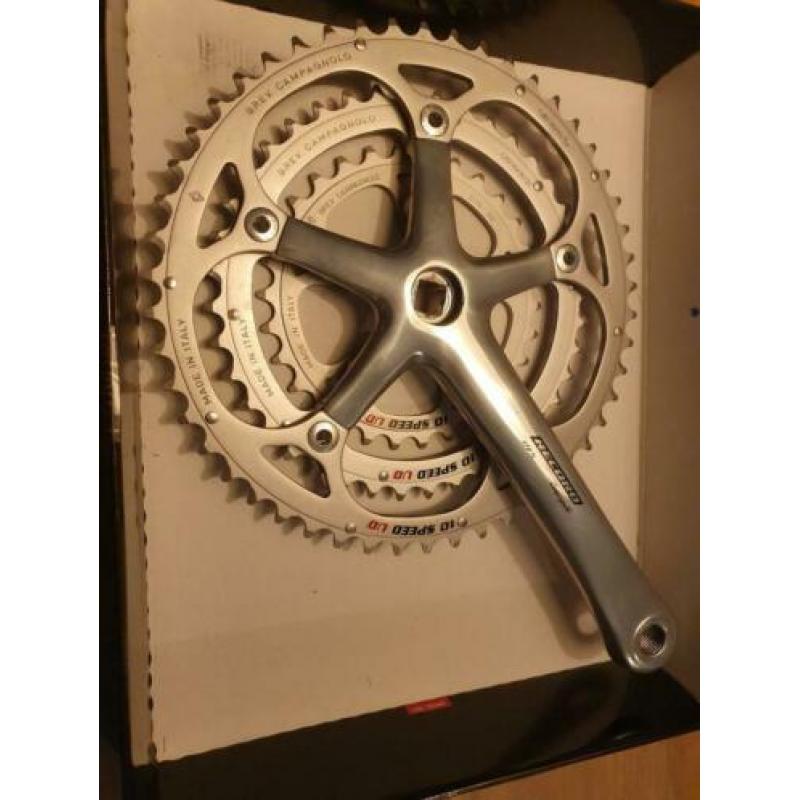 Campagnolo Record triple 10-speed crankstel