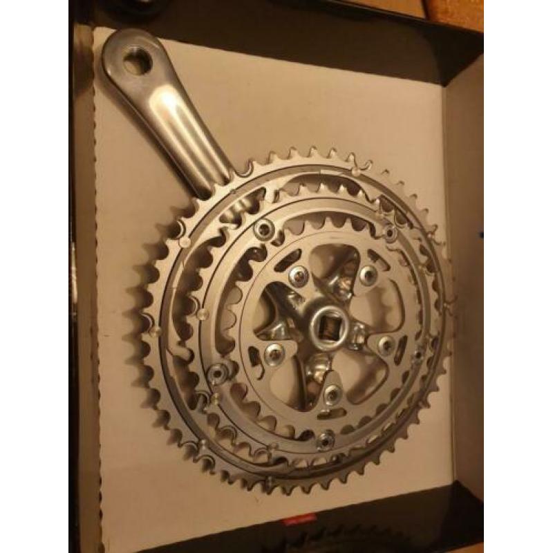 Campagnolo Record triple 10-speed crankstel