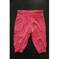 NIEUW H&M Broek Roze Broekje Sportbroek Gymbroek, Mt. 92