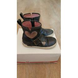 Shoesme blauw leren laarsjes maat 25