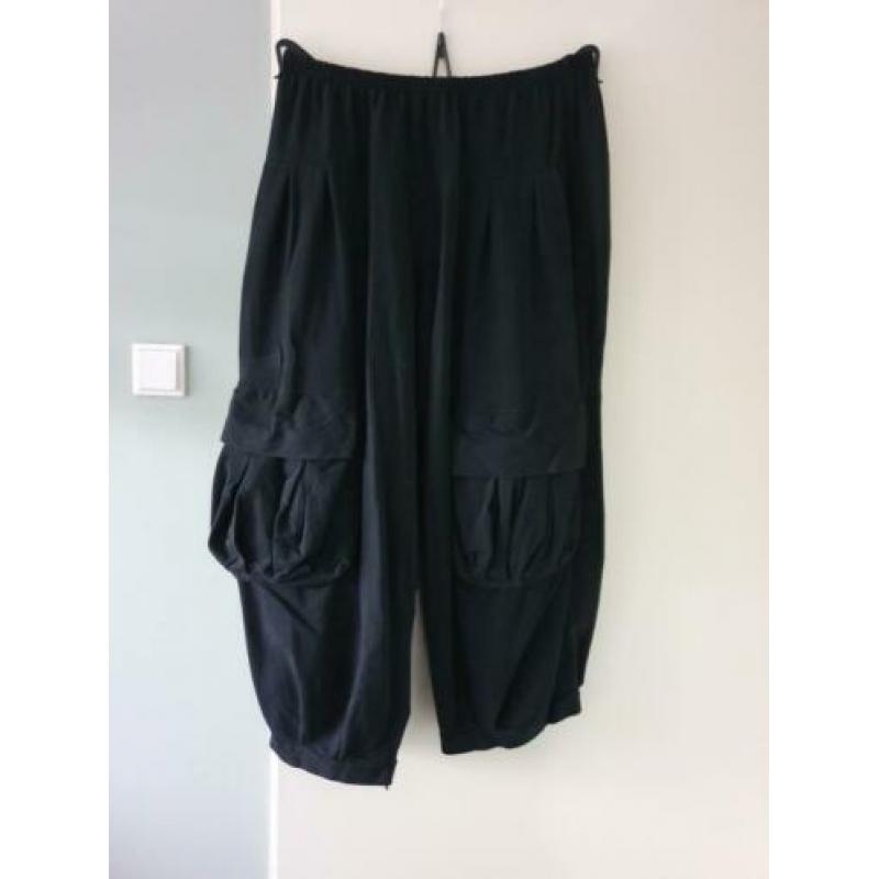 Moonshine zwarte broek joggingstof