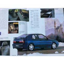 Autofolder Renault 1995. Alle modellen.