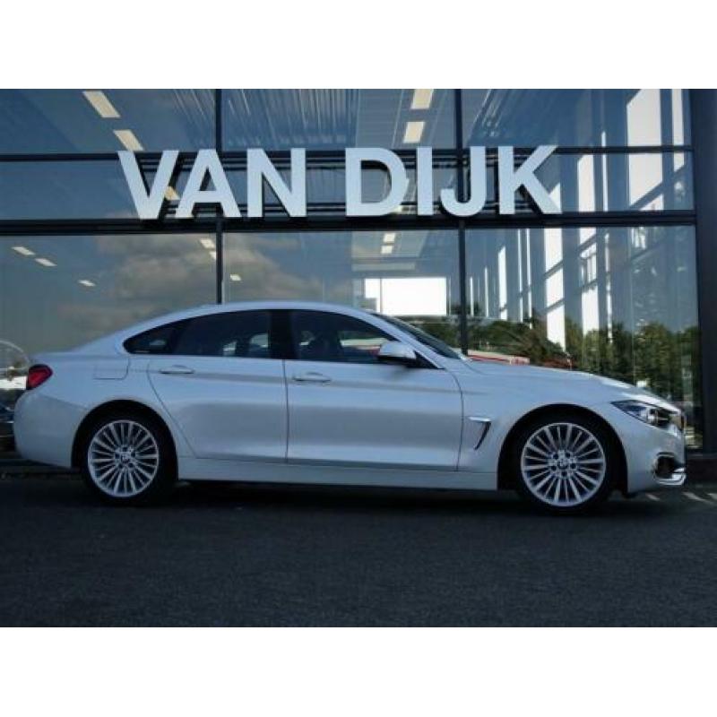 BMW 4 Serie Gran Coupé 420i Aut. High Exe. Luxury Line Leder