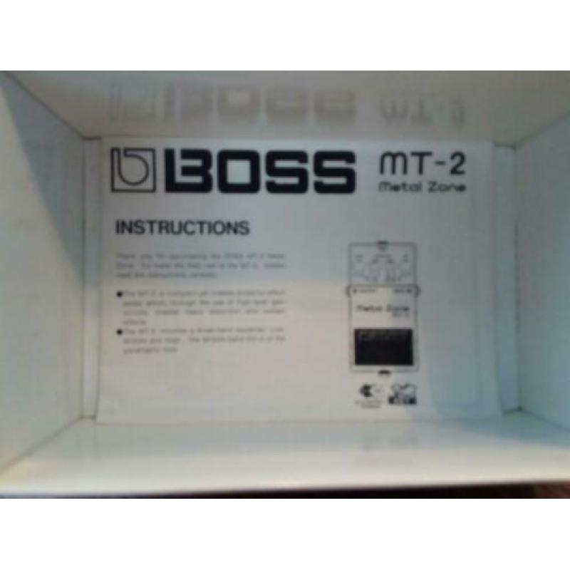 Boss MT-2 metal zone