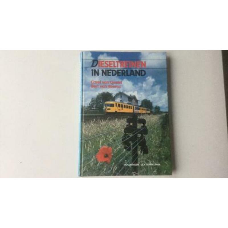 NS, dieseltreinen in Nederland, boek