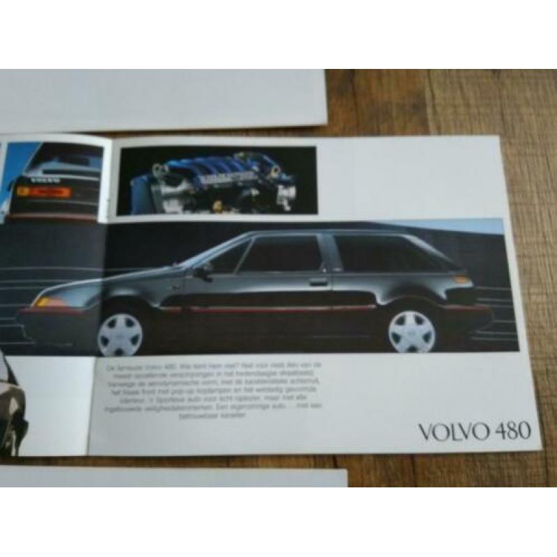 Volvo programma folders uit 1989/1991/1992