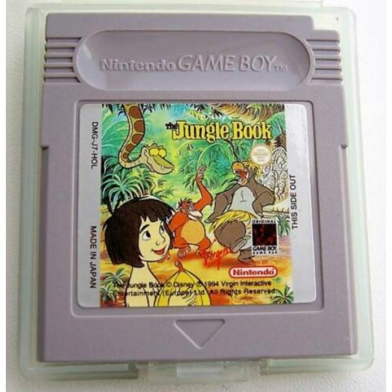 Gameboy Gremlins 2 Jungle Book Robocop Les Schtroumpfs NES